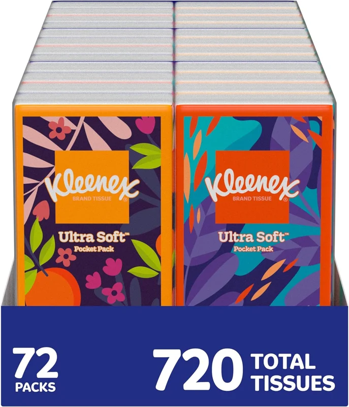 Kleenex travel tissues product photo