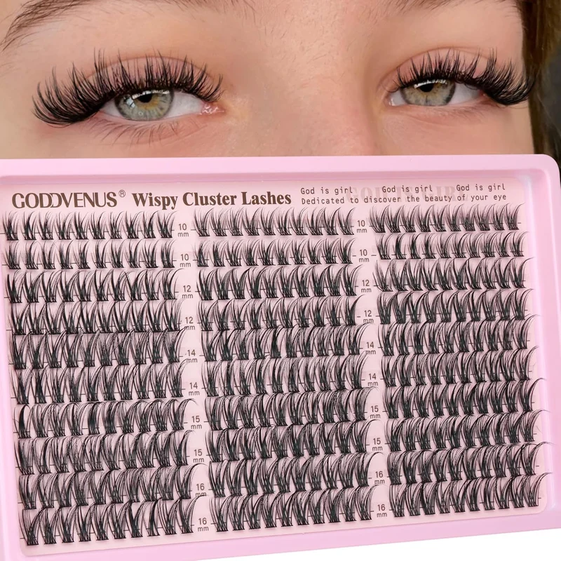 Goddvenus lash clusters product photo